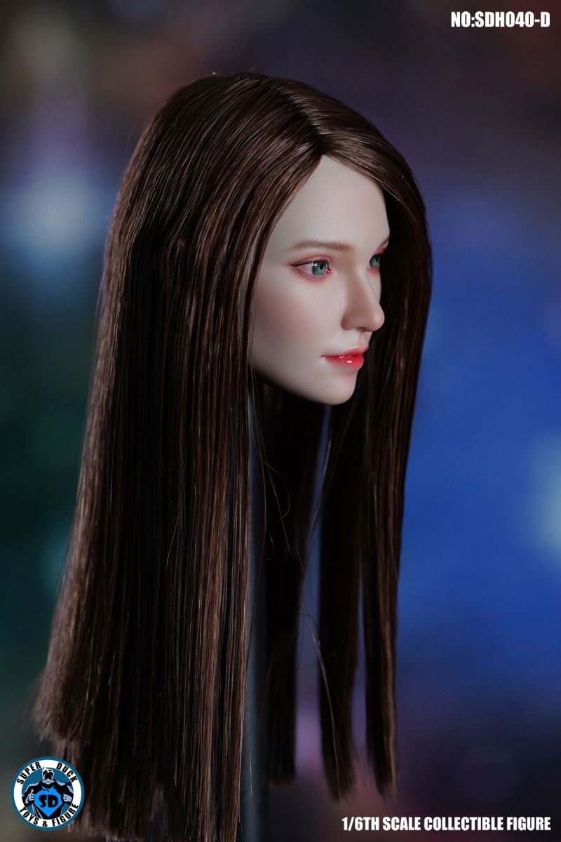 Mixed-Blood Female Head Sculpture (SDH040) 1/6