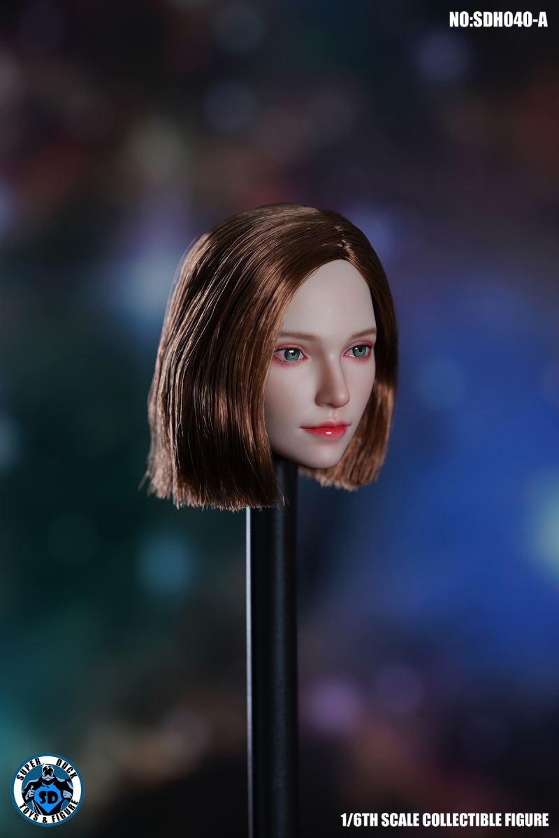 Mixed-Blood Female Head Sculpture (SDH040) 1/6