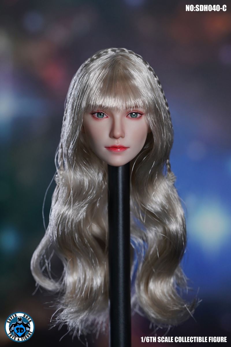 Mixed-Blood Female Head Sculpture (SDH040) 1/6