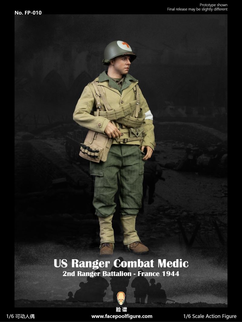 WWIIUS Ranger Combat Medic – France 1944 1/6