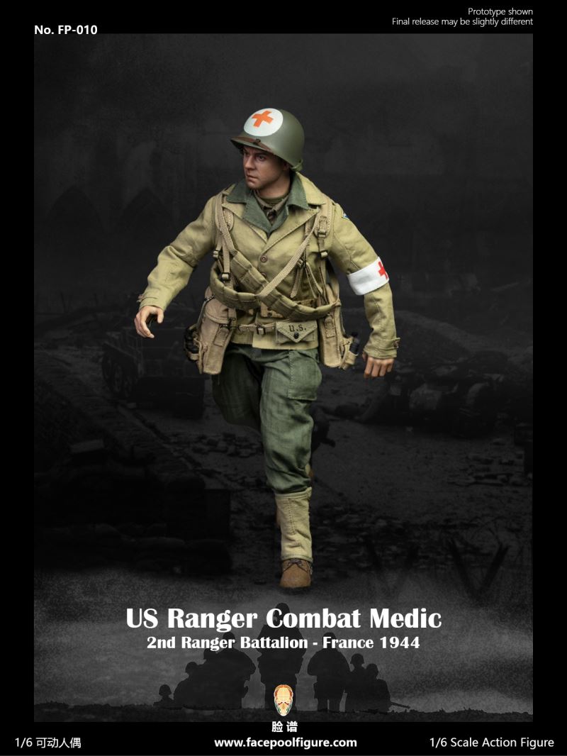 WWIIUS Ranger Combat Medic – France 1944 1/6