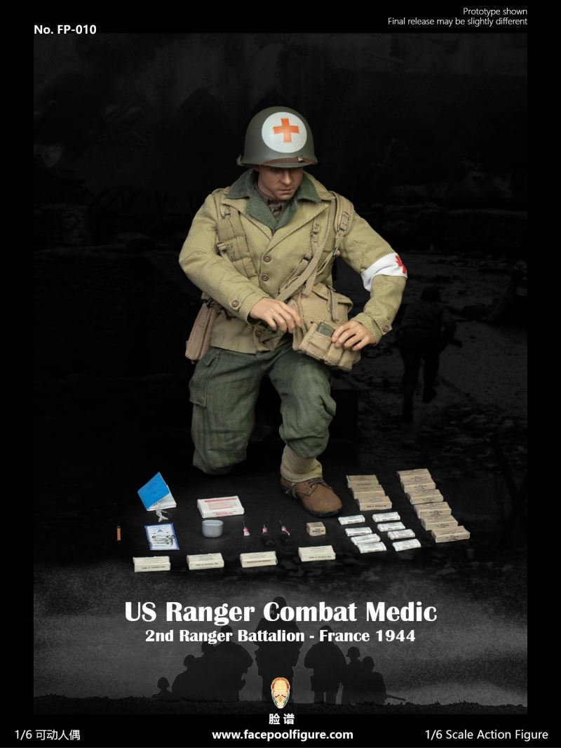 WWIIUS Ranger Combat Medic – France 1944 1/6