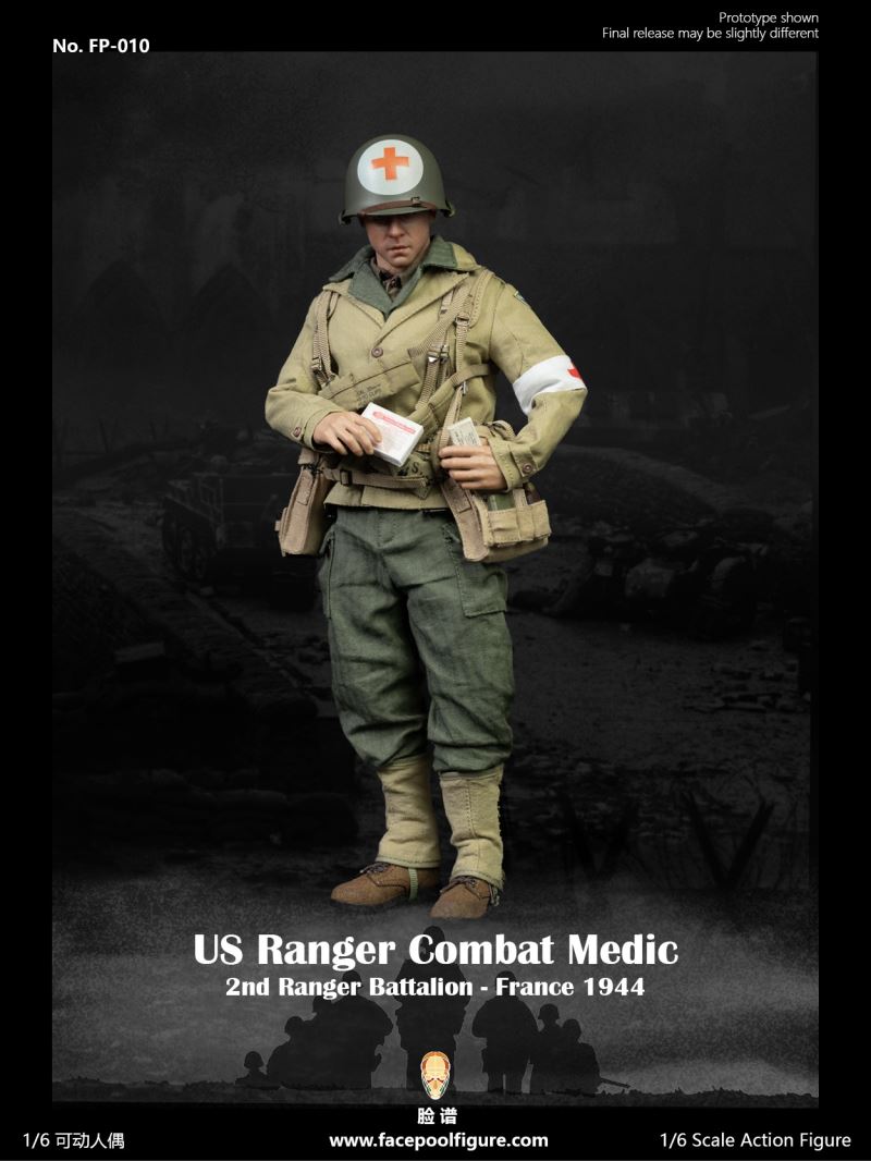 WWIIUS Ranger Combat Medic – France 1944 1/6
