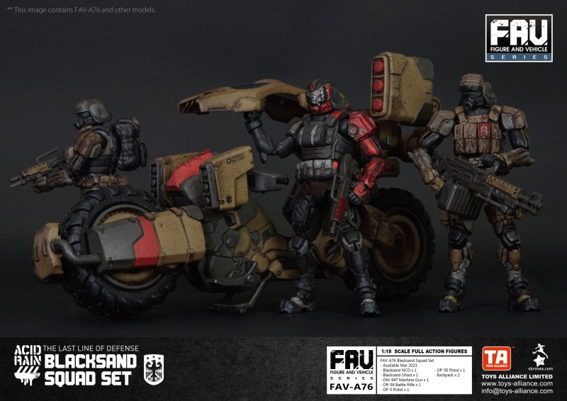 Acid Rain War FAV-A78 Cockatrice CM1s 1/18