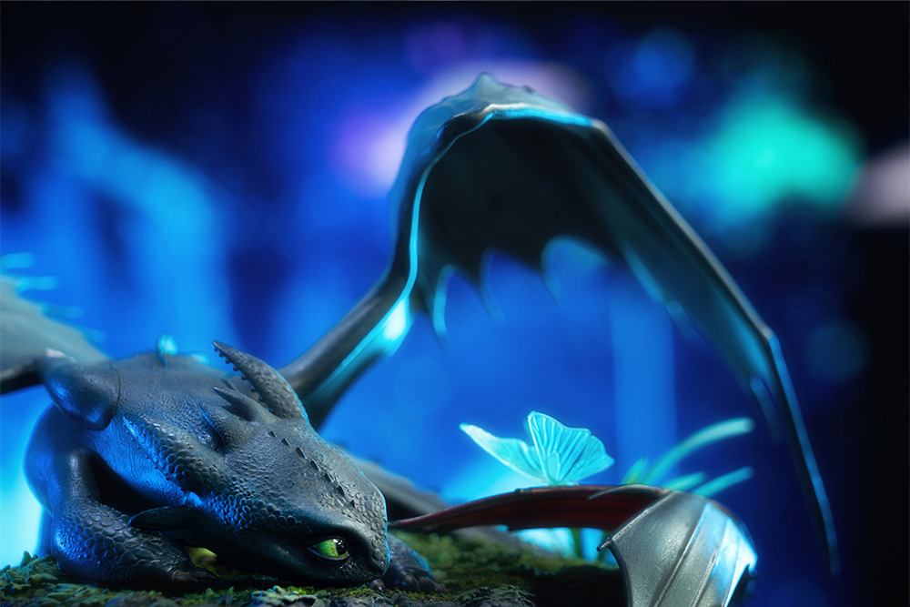 Toothless / Light Fury - How to train your dragon