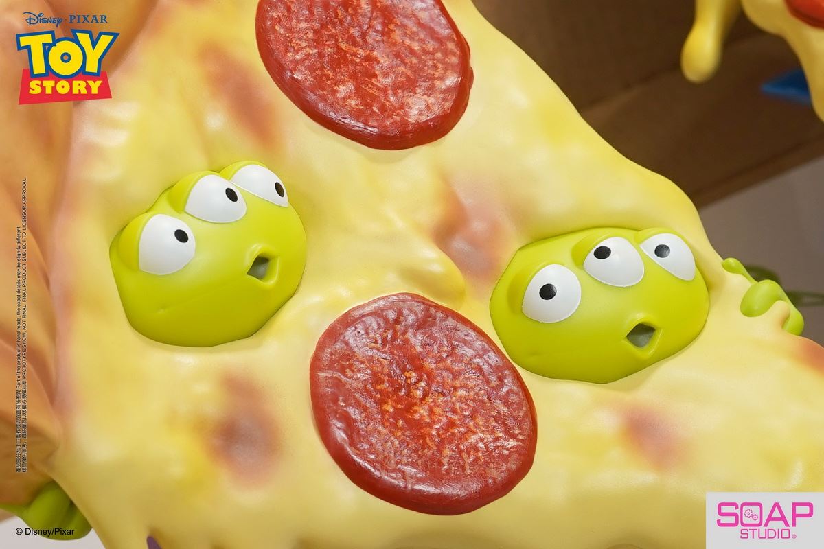 Three Eyes - Burger Day Figure & 18cm Pizza Day