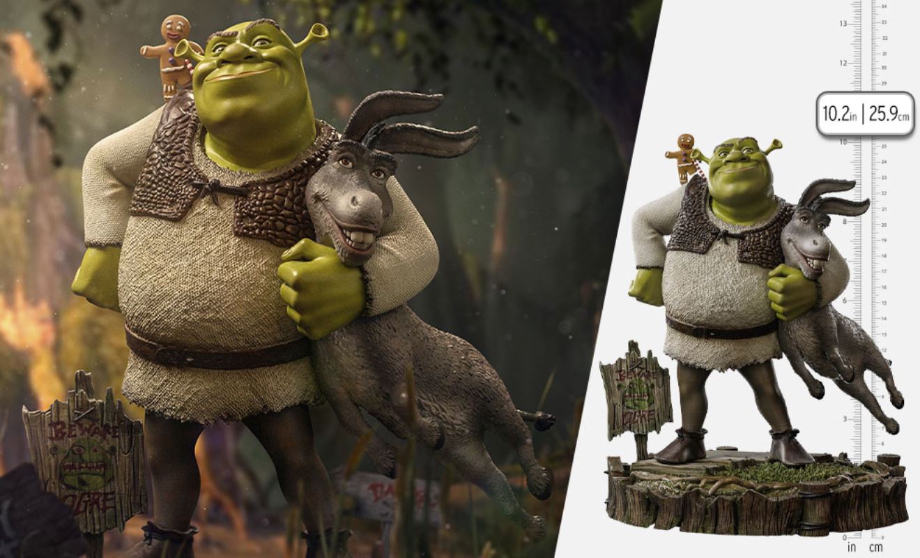 Shrek, Donkey and The Gingerbread Man 1/10