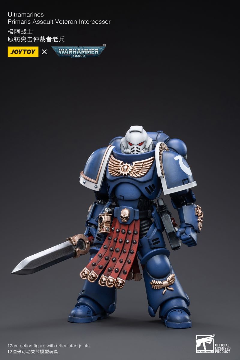 Ultramarines Primal Forge Assault Arbiter Veteran