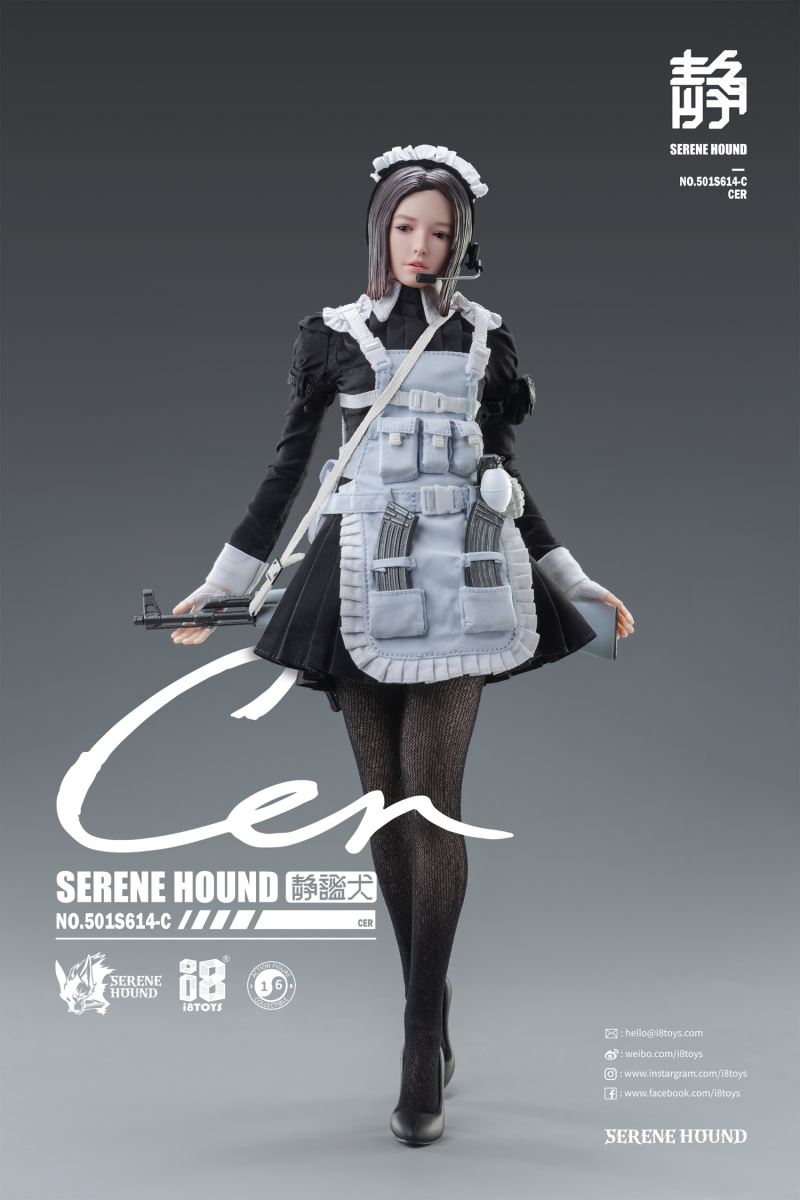 Silent Dog Cerberus Maid 1/6