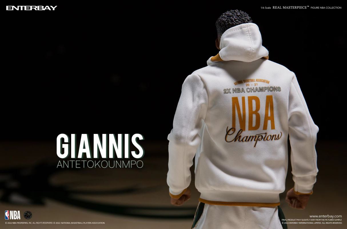 Real Masterpiece: NBA Series - Giannis Antetokounmpo Wax Figure 1/6