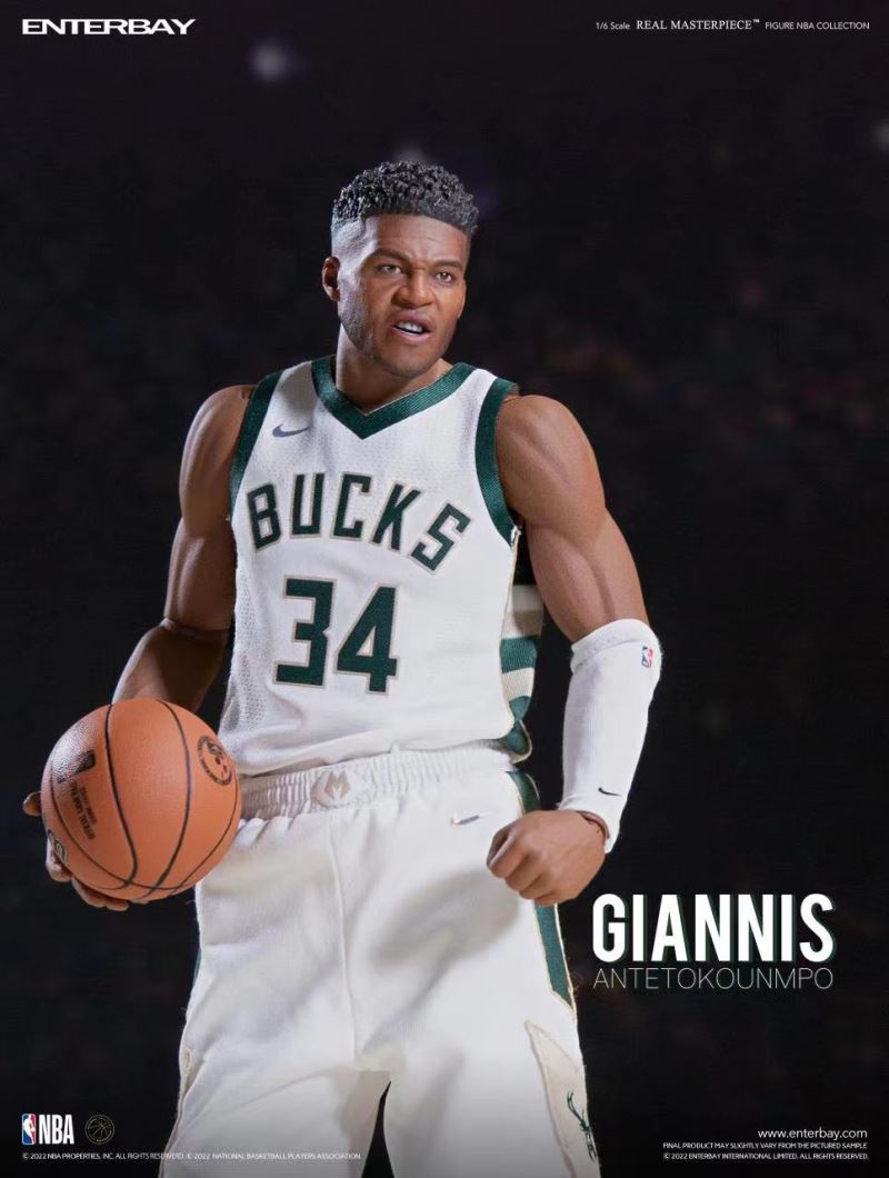 Real Masterpiece: NBA Series - Giannis Antetokounmpo Wax Figure 1/6
