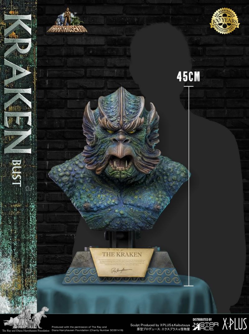 Ray Harryhausen 100th Birthday - Kraken Bust