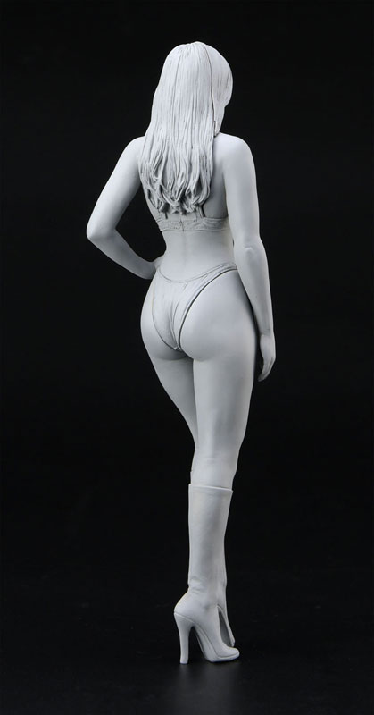 Real Figure Collection No.24 American Lowrider Girl Unpainted Resin 1/12