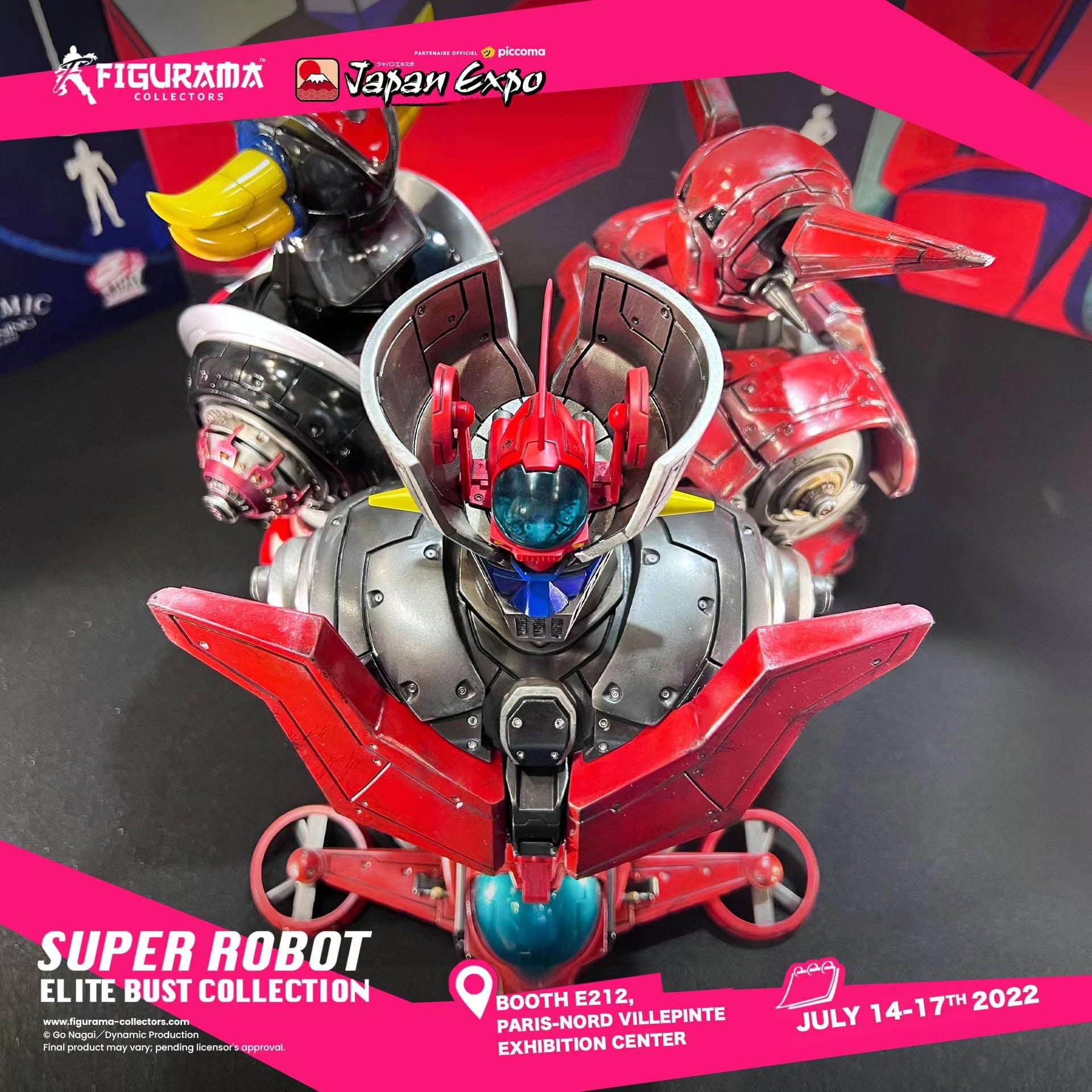 Super Robot Elite Bust Collection (Grendizer / Mazinger Z / Getter)