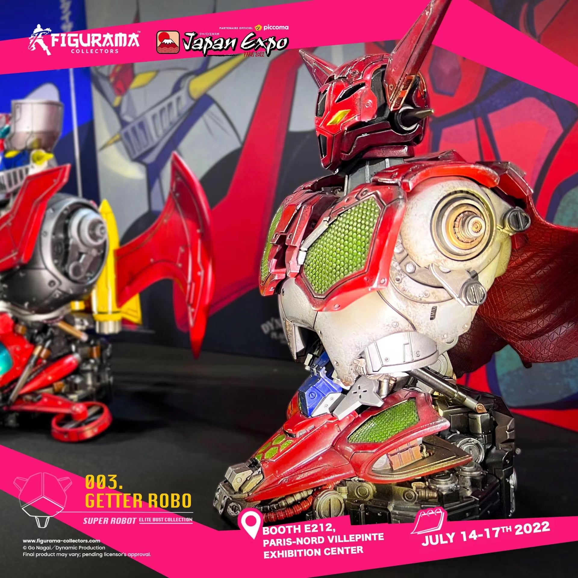 Super Robot Elite Bust Collection (Grendizer / Mazinger Z / Getter)