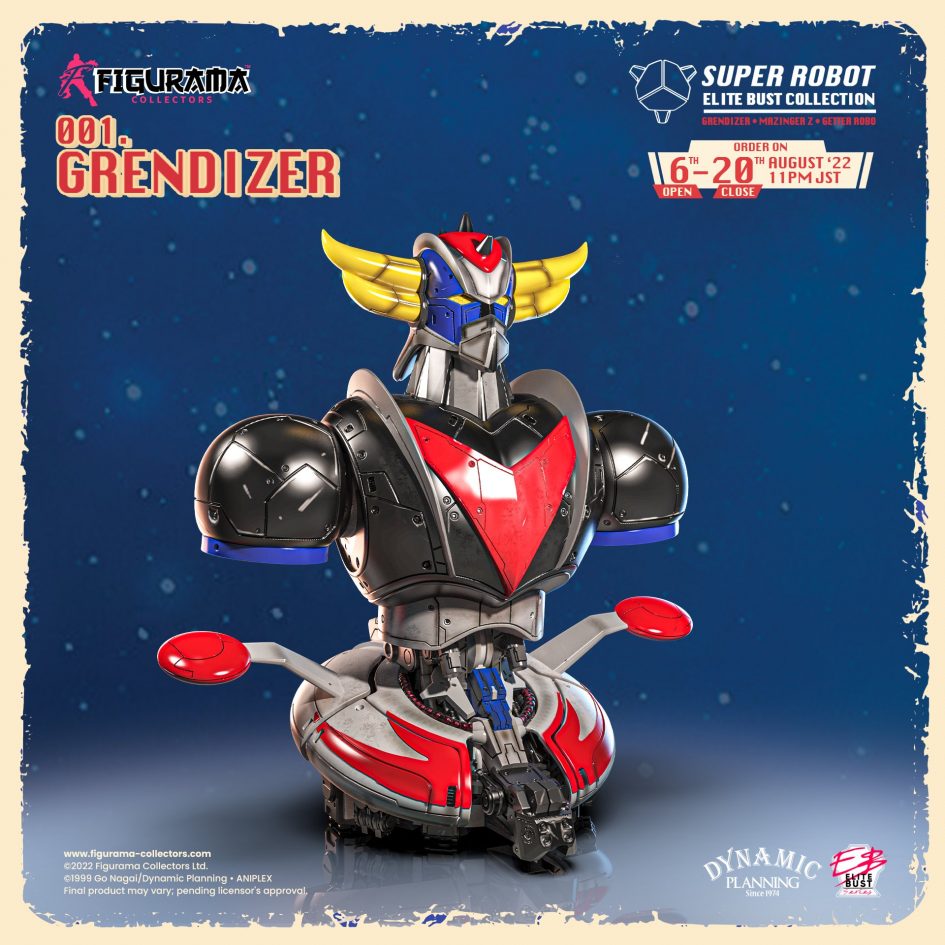 Super Robot Elite Bust Collection (Grendizer / Mazinger Z / Getter)