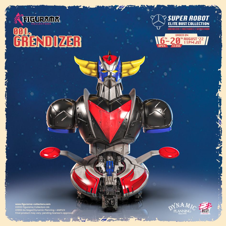 Super Robot Elite Bust Collection (Grendizer / Mazinger Z / Getter)