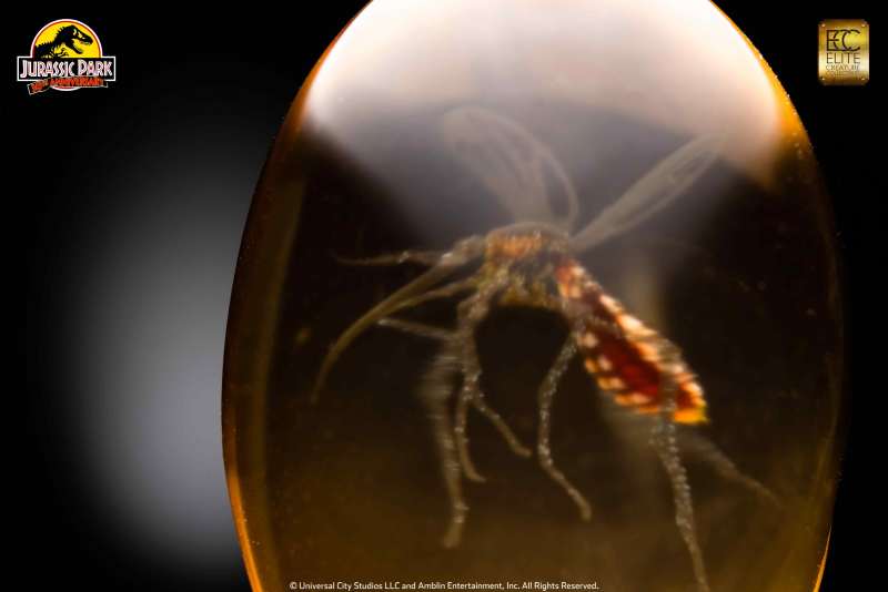 Elephant Mosquito in Amber 1/1 Scale Maquette