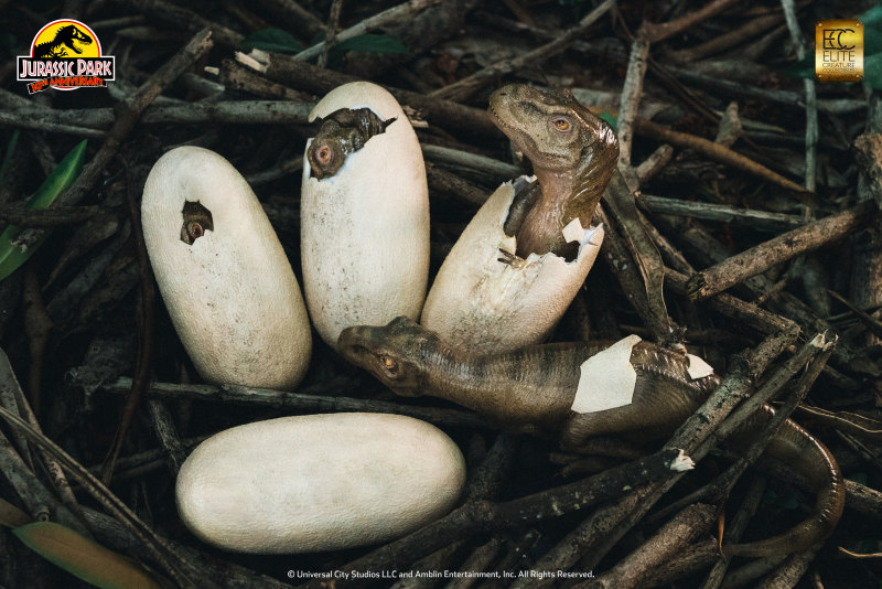 Hatching T-Rex 1/2 Scale Maquette