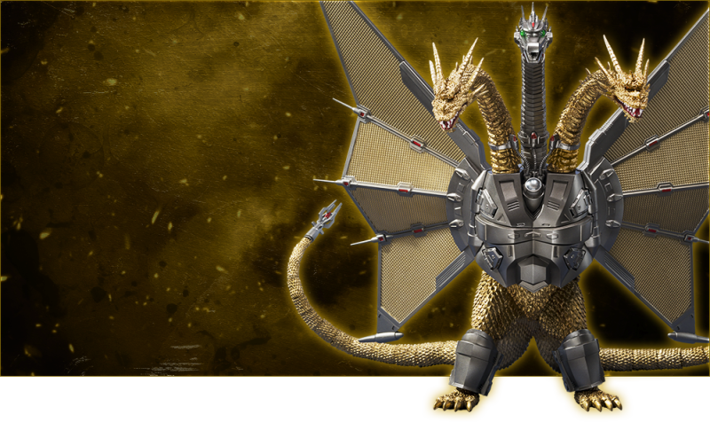 SHMonsterArts Mecha King Ghidorah Shinjuku Decisive Battle Special Set
