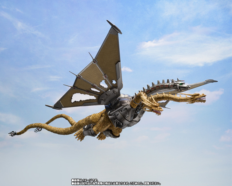 SHMonsterArts Mecha King Ghidorah Shinjuku Decisive Battle Special Set
