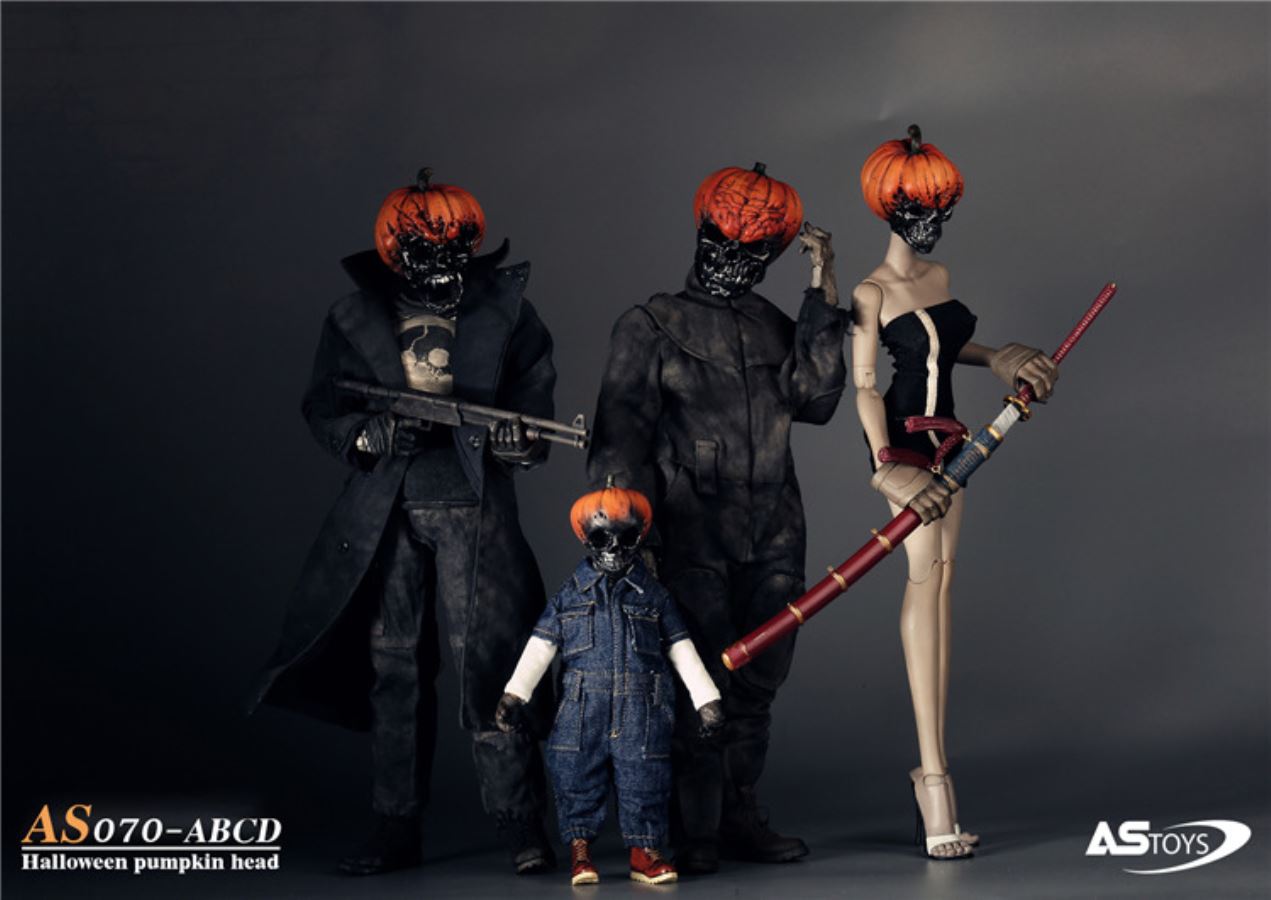 Halloween Pumpkin Head