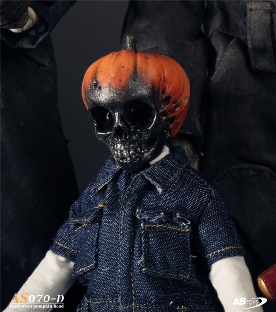 Halloween Pumpkin Head