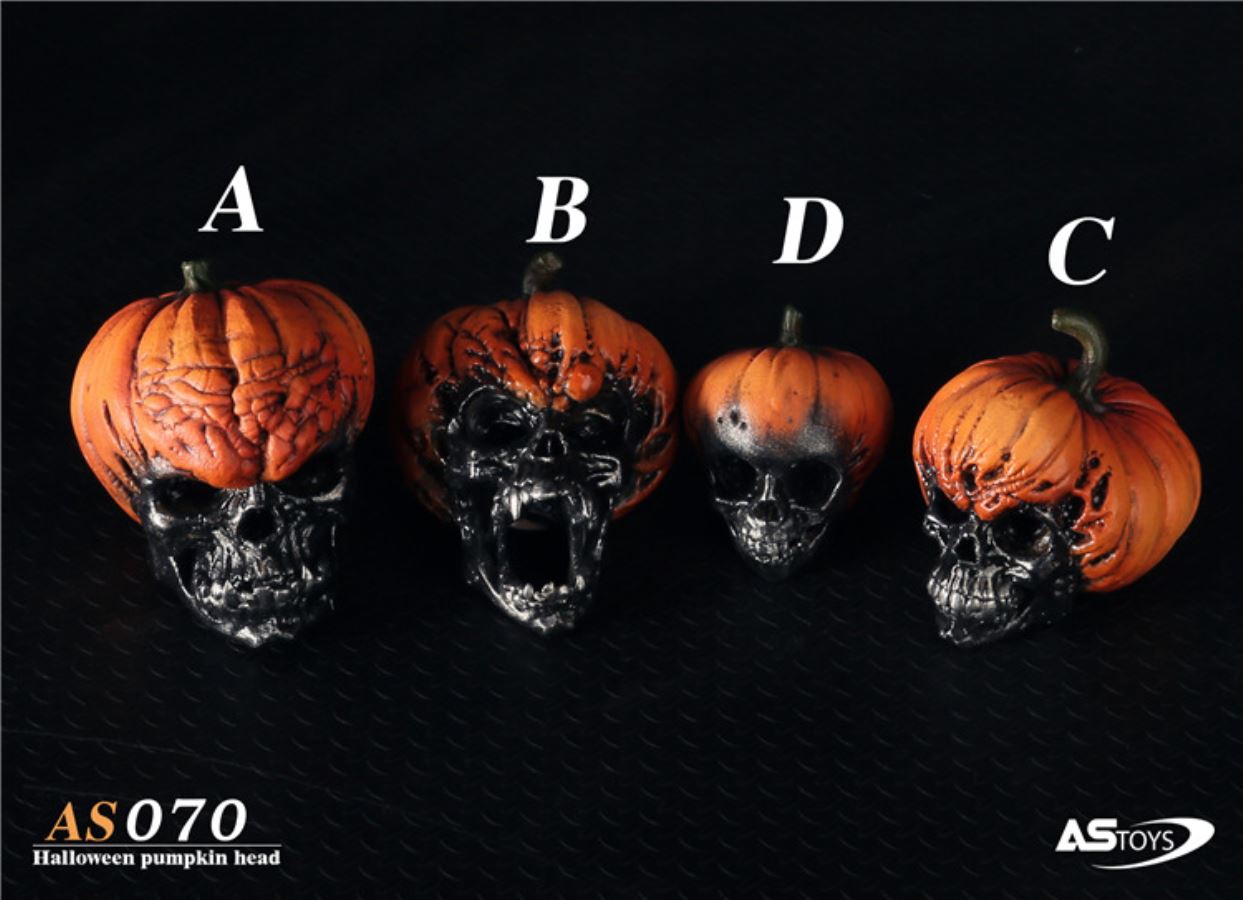 Halloween Pumpkin Head