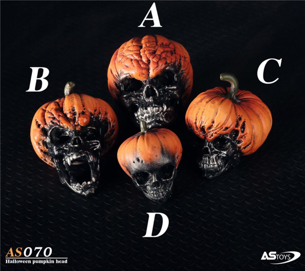 Halloween Pumpkin Head