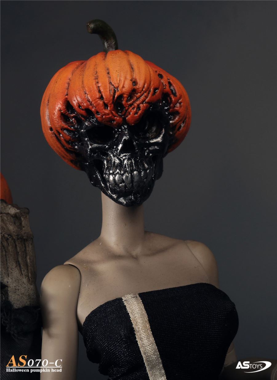 Halloween Pumpkin Head
