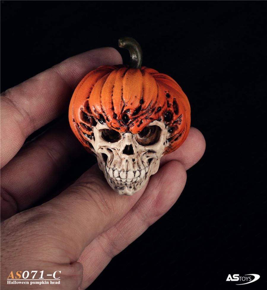 Halloween Pumpkin Head