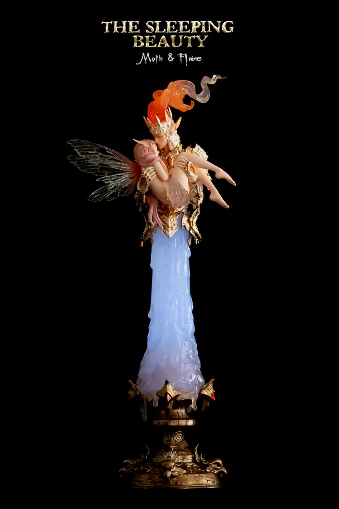 High Candle Girl-Jin/Hao (Luminous Effect) Two Trendy Figures