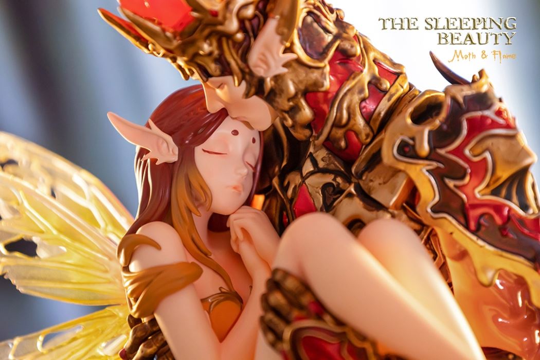 High Candle Girl-Jin/Hao (Luminous Effect) Two Trendy Figures