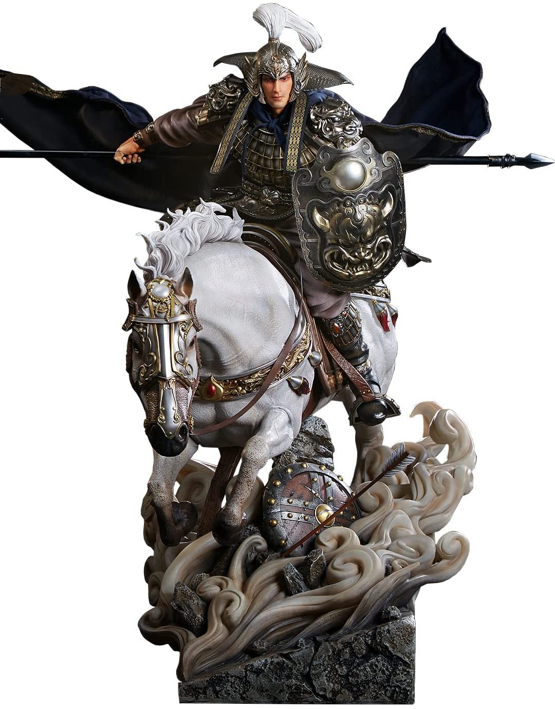 Large Statue Series Hyakka Sangokushi Zhao Yun 1/4
