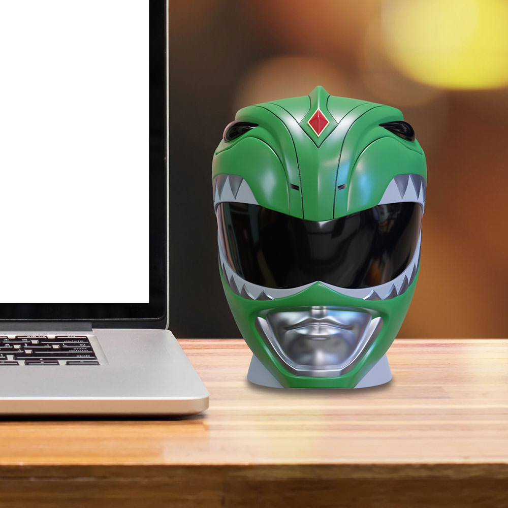 Power Rangers: The Green Ranger helmet pen holder