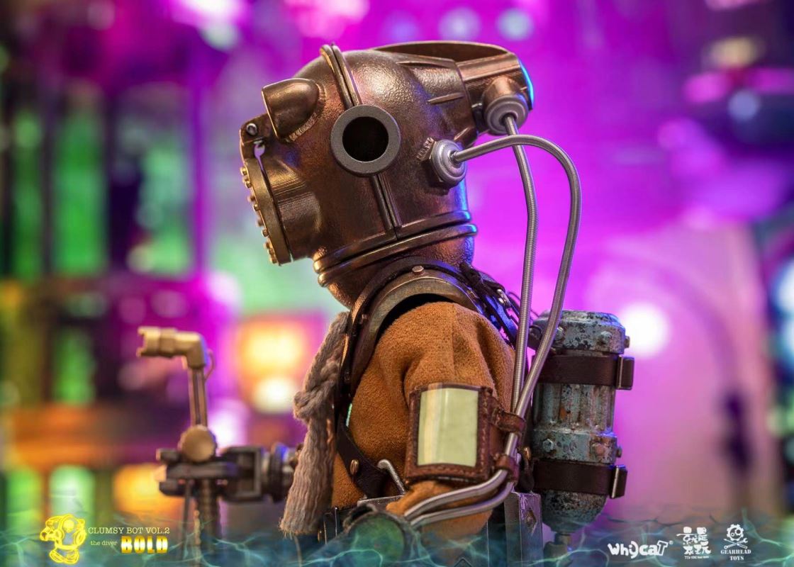 Underwater Welder Diver Bold Repairman
