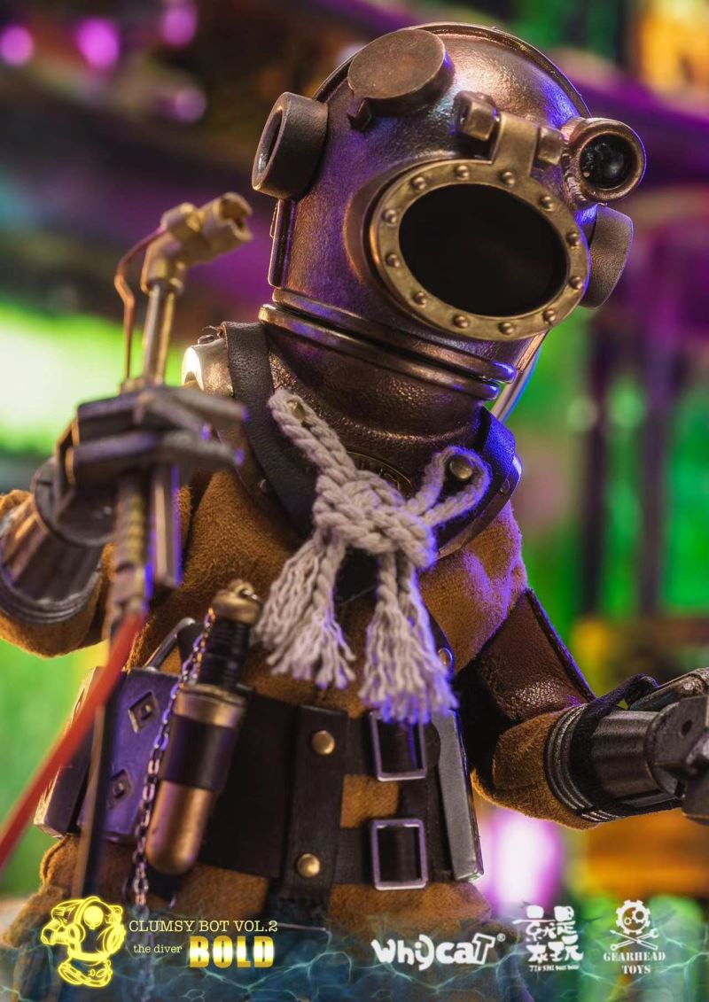 Underwater Welder Diver Bold Repairman