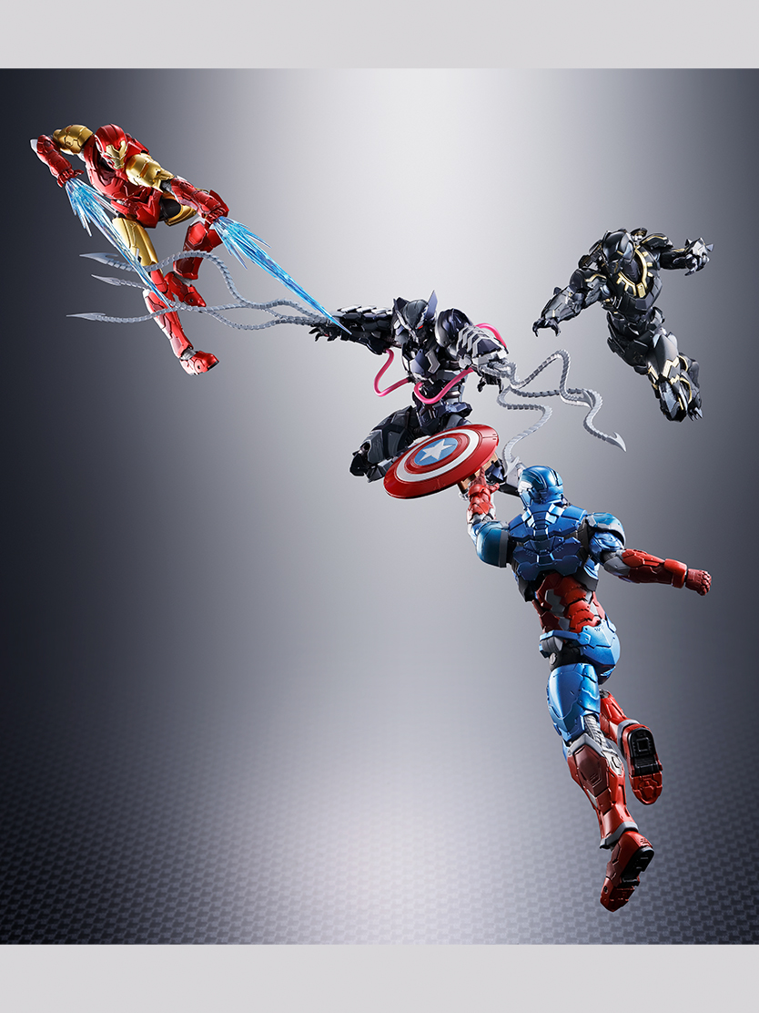 SHFiguarts Venom Symbiote Wolverine (Tech on Avengers)