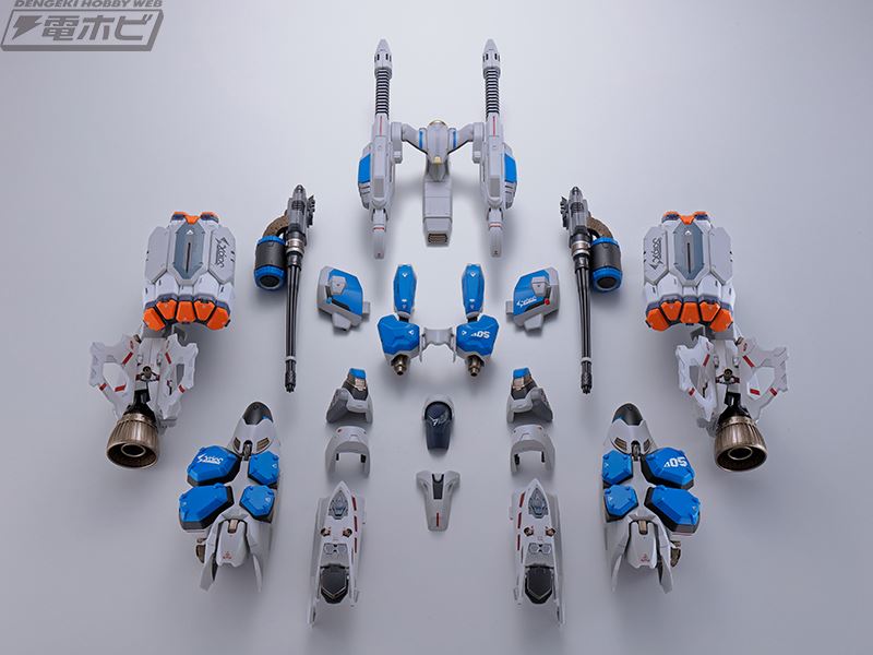 DX Chogokin VF-31AX Kairos Plus (Hayate Immelman Machine) Compatible Armored Parts Set