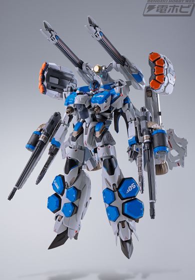 DX Chogokin VF-31AX Kairos Plus (Hayate Immelman Machine) Compatible Armored Parts Set