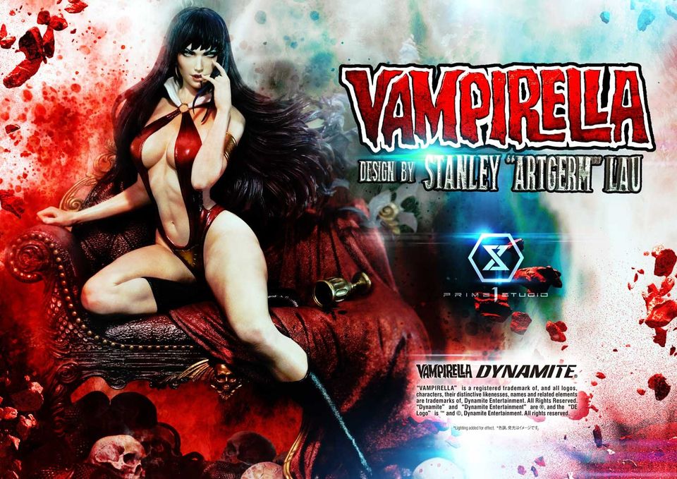 Vampirella (Concept by Stanley Artgerm Lau)