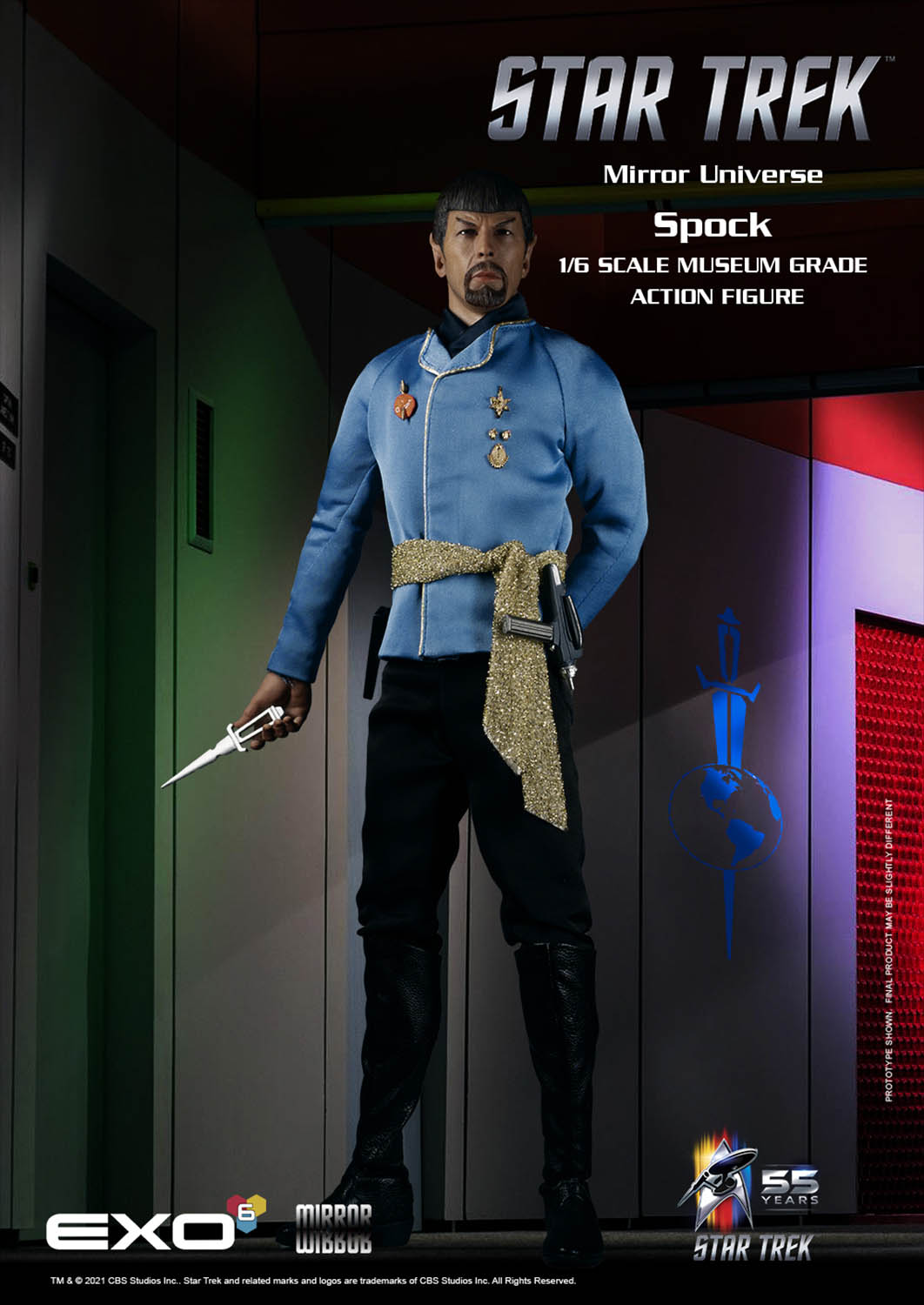 Star Trek: TOS Mirror, Mirror Mr. Spock in the Mirror World 1/6