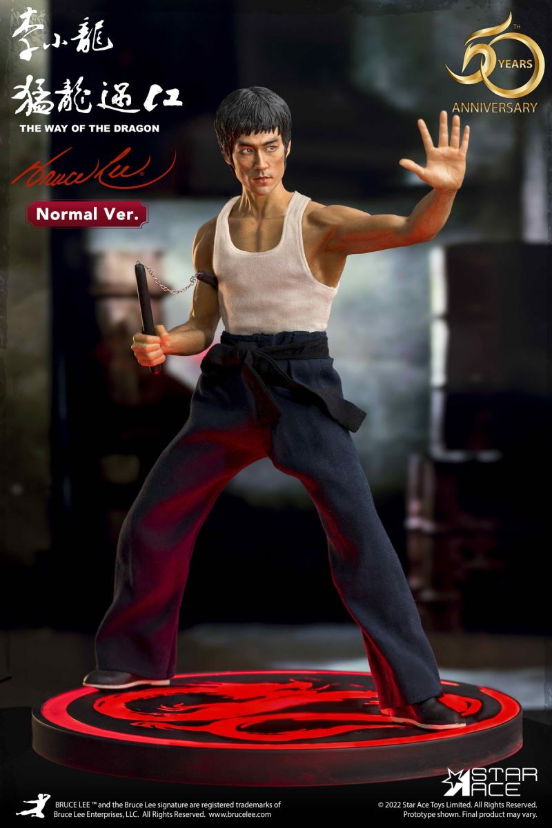 Dragon Crossing the River - Bruce Lee Statue