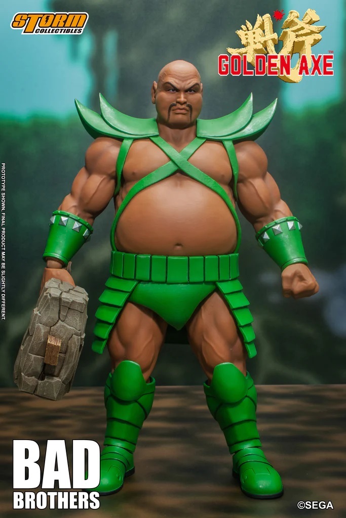 BAD BROTHERS - GOLDEN AXE ACTION FIGURE