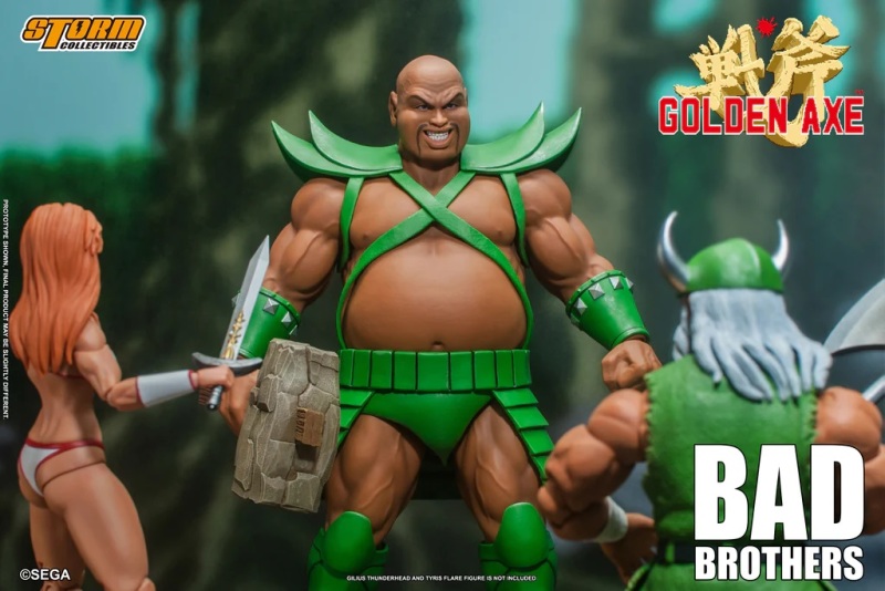 BAD BROTHERS - GOLDEN AXE ACTION FIGURE