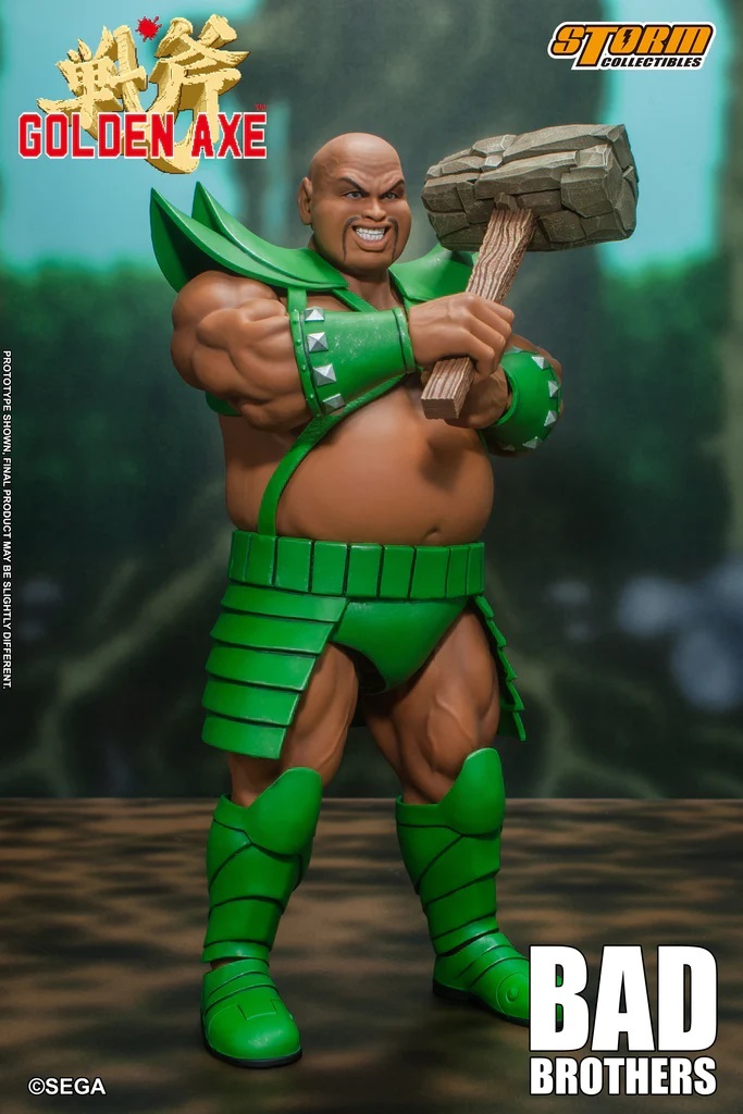 BAD BROTHERS - GOLDEN AXE ACTION FIGURE