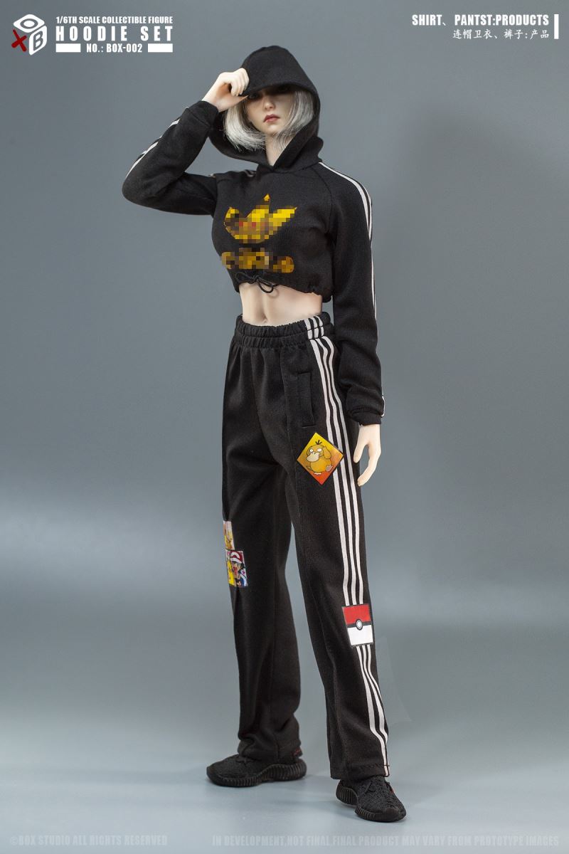 Female Soldier Hoodie Sweater Set