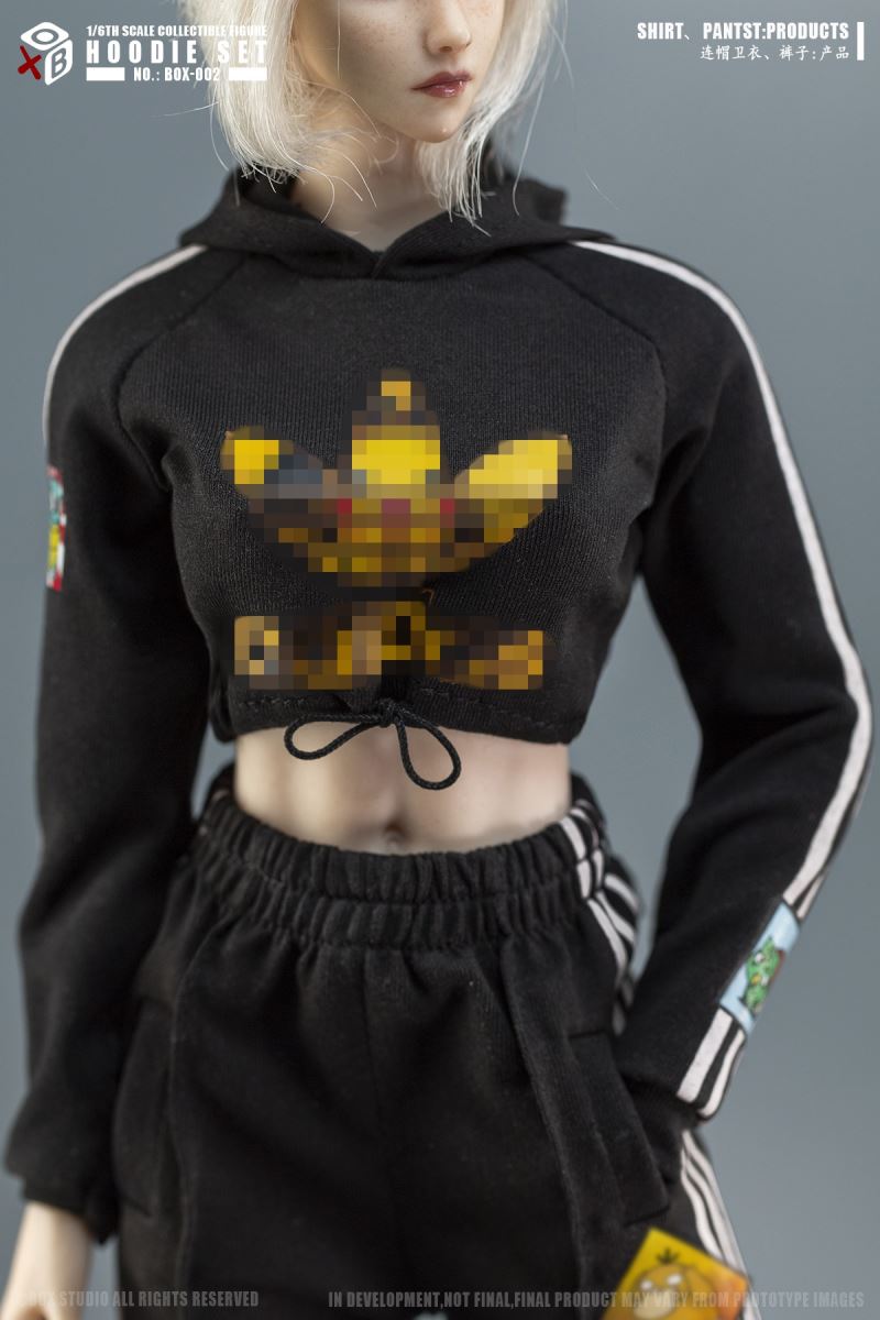 Female Soldier Hoodie Sweater Set