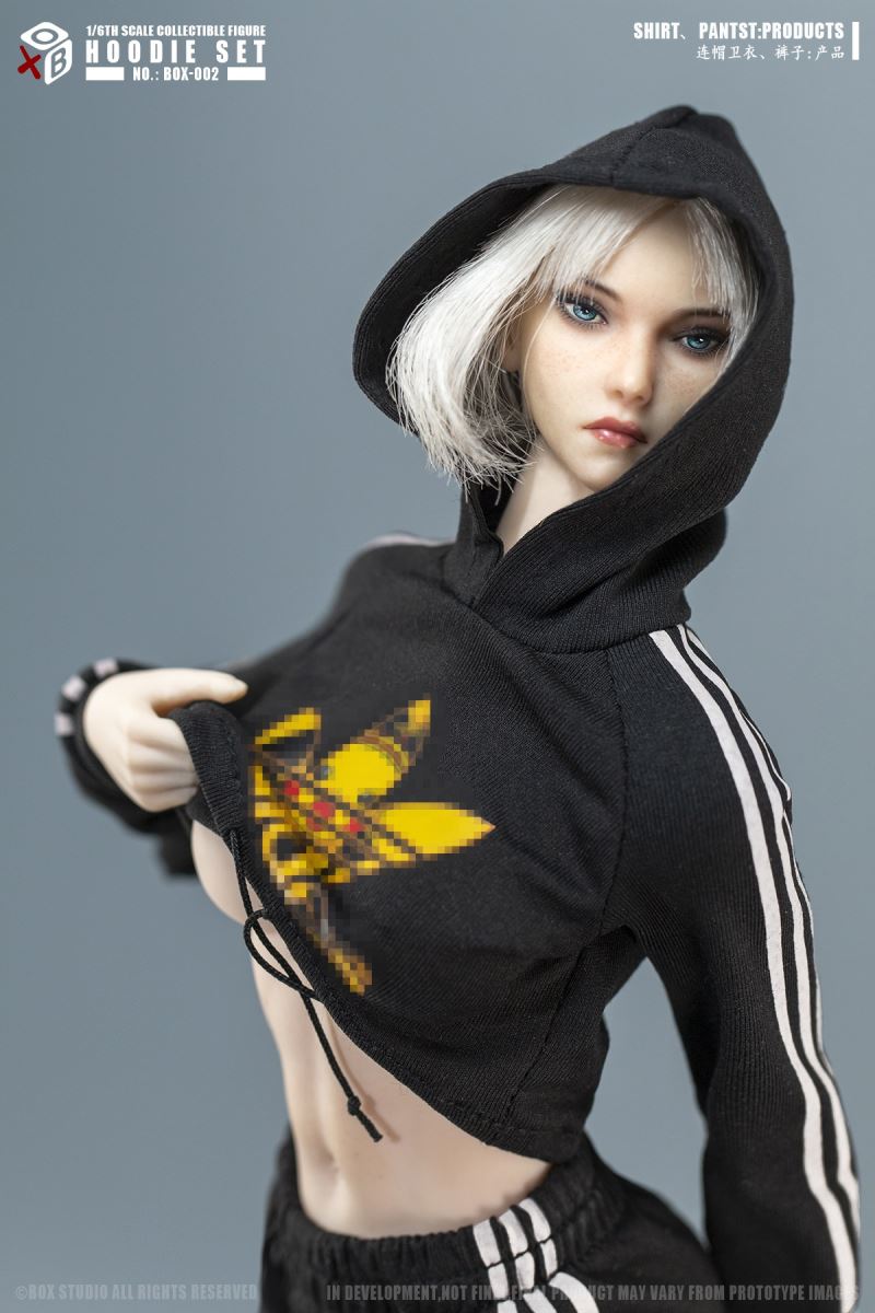 Female Soldier Hoodie Sweater Set
