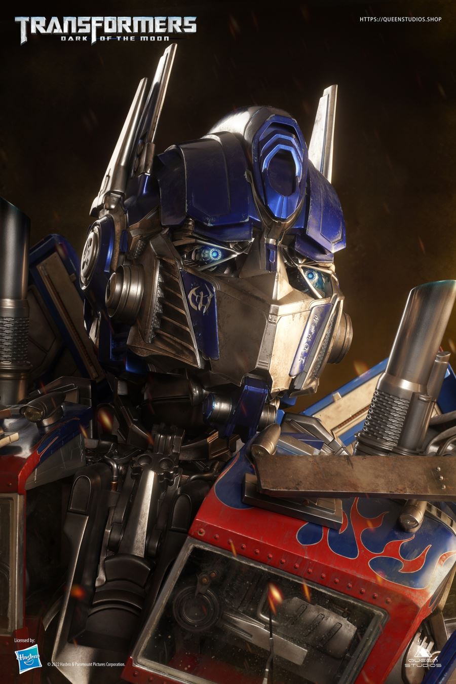 Optimus Prime Human-Size Bust